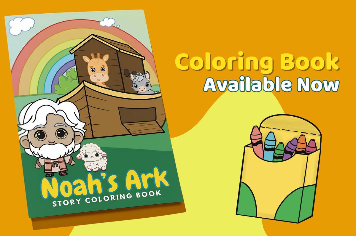 Noah's Ark Coloring Book Image